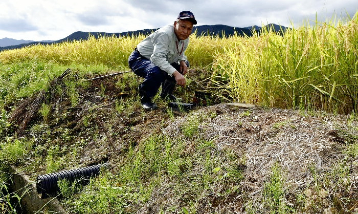 洪水被害減らす「田んぼダム」！流域治水実践で福島でも整備進む