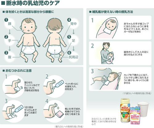 赤ちゃんのオムツとミルク買うために今日取り引きできる方 赤ちゃんの健康を守れ！ 夏の断水に備えよう｜おすすめ記事｜くらし
