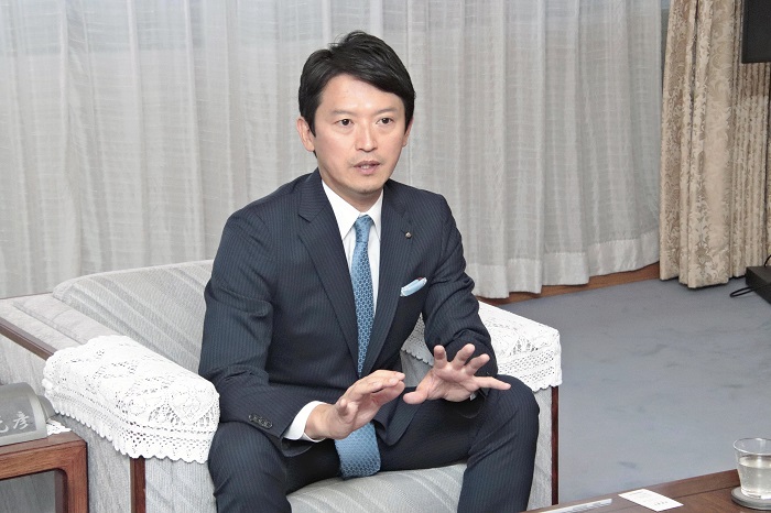 【自治体トップに聞く地域の備え】兵庫県・斎藤元彦知事（中）